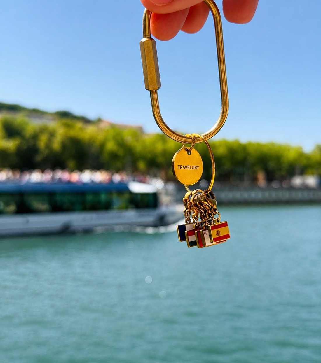 Porte-clés voyage travelory